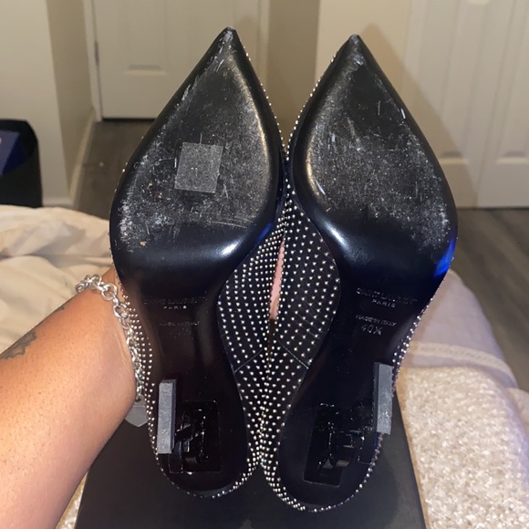 Yves Saint Laurent Studded Opyum Pumps #592627 ORRVV - Picture 4 of 11